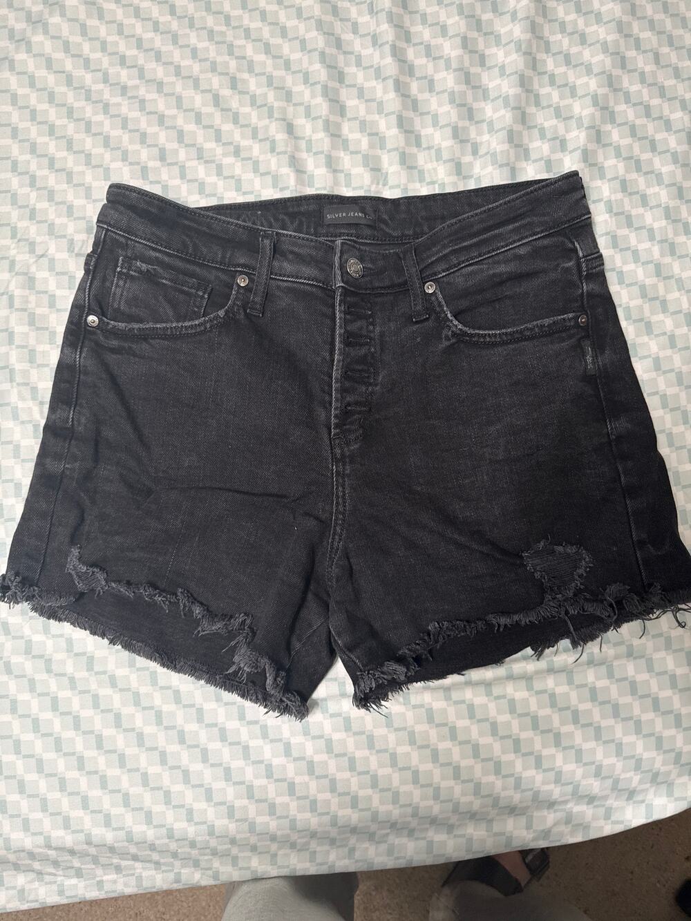 Silver Jean Beau Shorts